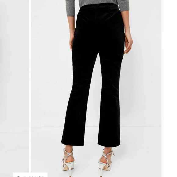 Tuckernuck Black Velvet Ashford Pants Size M - Picture 3 of 3